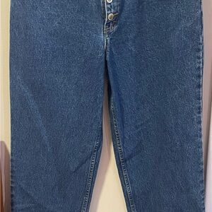 Vintage Lawman Western Rodeo Women's Straight Leg Comfort Fit Denim Jeans Sz 11